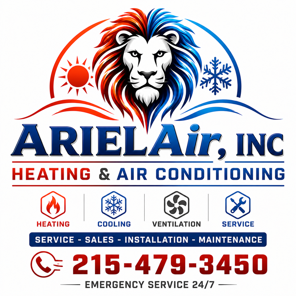 ARIELAir, INC heating, cooling, ventilation and service